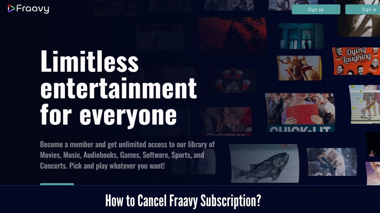 How to Cancel Fraavy Subscription