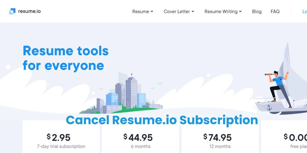 Cancel Resume.io Subscription