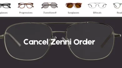 Cancel Zenni Order