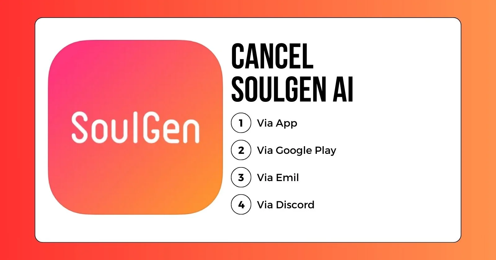 How To Cancel Soulgen Ai Subscription