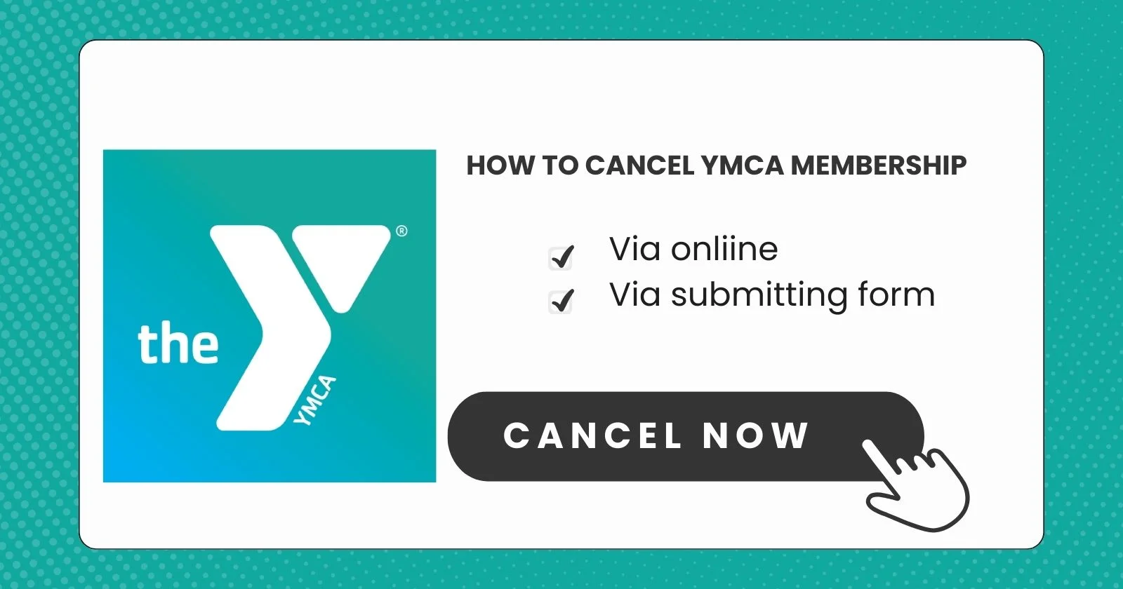 How To Cancel Ymca Membership