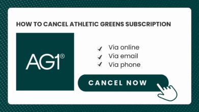 How To Cancel Athletic Greens Subscription Easily